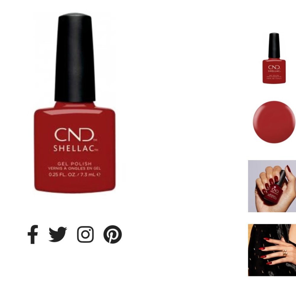 CND - Shellac Bordeaux Babe (0.25 oz)